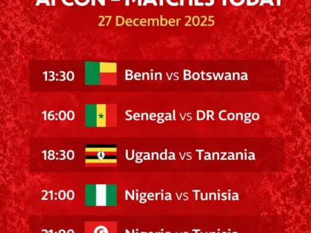 🏆 AFCON Fixtures Today – Africa Cup of Nations Predictions (27 December 2025)