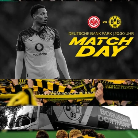 🔥 Eintracht Frankfurt vs Borussia Dortmund – Bundesliga Match Preview, Tips & Predictions
