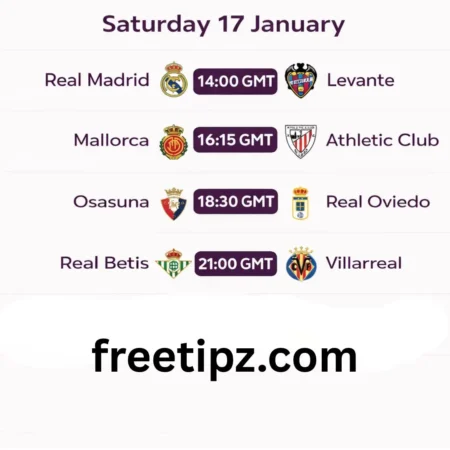 🏆 LaLiga Betting Tips & Match Predictions – 17 January