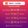 LaLiga Round 26 Predictions – 28 February Saturday Betting Tips ⚽🔥