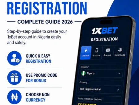How to Register on 1xBet in Nigeria (2026) 🇳🇬