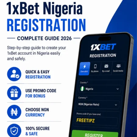 How to Register on 1xBet in Nigeria (2026) 🇳🇬