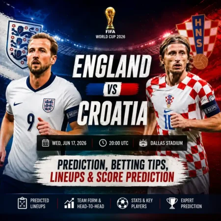 England vs Croatia Prediction & Betting Tips (June 17, 2026)
