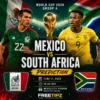 Mexico vs South Africa Prediction (June 11, 2026) – Tips & Odds