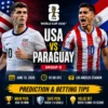 USA vs Paraguay Prediction (June 13, 2026) – Betting Tips