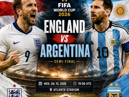 England vs Argentina Prediction (July 15, 2026) – Betting Tips