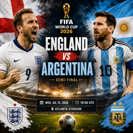 England vs Argentina Prediction (July 15, 2026) – Betting Tips