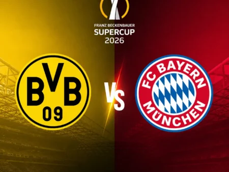 Borussia Dortmund vs Bayern Munich Prediction – Super Cup Final 2026