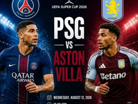 PSG vs Aston Villa Prediction – August 12, 2026 | Betting Tips