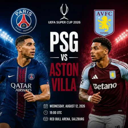 PSG vs Aston Villa Prediction – August 12, 2026 | Betting Tips