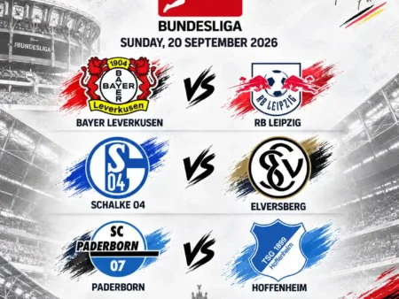 Bundesliga Predictions & Betting Tips – Sunday, 20 September 2026