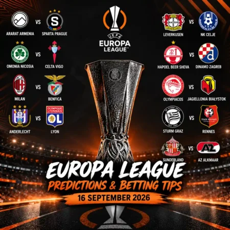 Europa League Predictions & Betting Tips – Wednesday, 16 September 2026