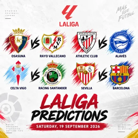 LaLiga Predictions & Betting Tips – Saturday, 19 September 2026