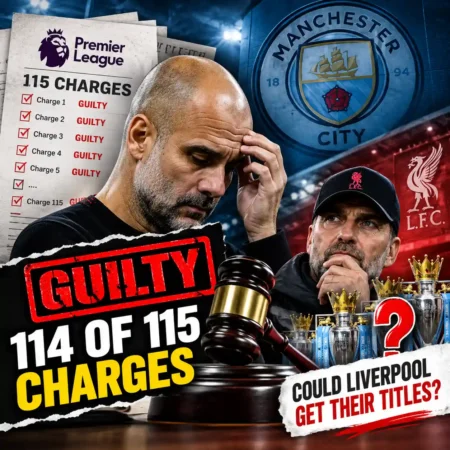 🚨 Manchester City Reportedly Found Guilty of 114 of 115 Charges – Could Liverpool Get Their Titles?