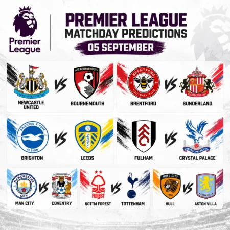 Premier League Predictions for Today – September 5, 2026