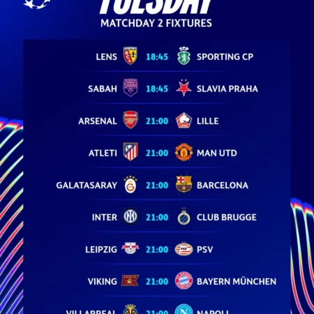 UEFA Champions League Predictions & Betting Tips – Tuesday, October 13, 2026