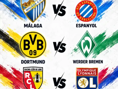 Football Predictions Today October 9 2026: Málaga vs Espanyol, Dortmund vs Werder Bremen & Lens vs Lyon